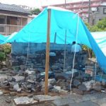 施工中（11）
壁泉 石積み中