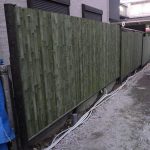 施工中（6）
アプローチ竹塀