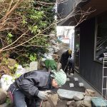 施工中（21）
蹲組み