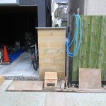 施工中（15）
版築壁