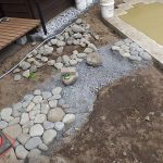 施工中（25）川玉石あられこぼし