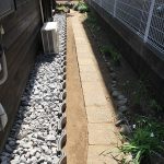 施工後（10）家脇　大谷石アプローチ