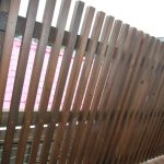 施工後（2）ウッドフェンス