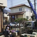 施工中（6）菜園石組み