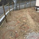 施工前（5）地割りをしてスタート