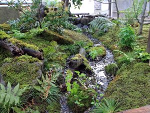 Pond / Flow (Small river) / Fall construction example (Yoneyama Teien)