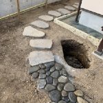 施工中（10）あられこぼし