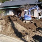 施工中（3） 既存もみじ移植