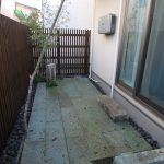 施工後（16） 大谷石　テラス