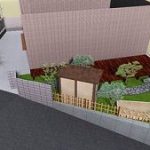 CAD設計立面図