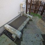 施工後（5） 大谷石　砂場