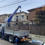 施工中（1）黒土客土