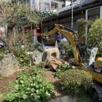 施工中（6）既存樹　抜根