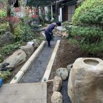 施工中（12）園路