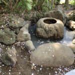 施工中（25）つくばい