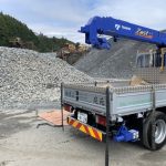 施工中（17）石材調達