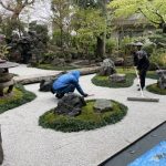 施工中（30）　白川砂利敷き