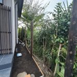 施工中（23）　竹垣